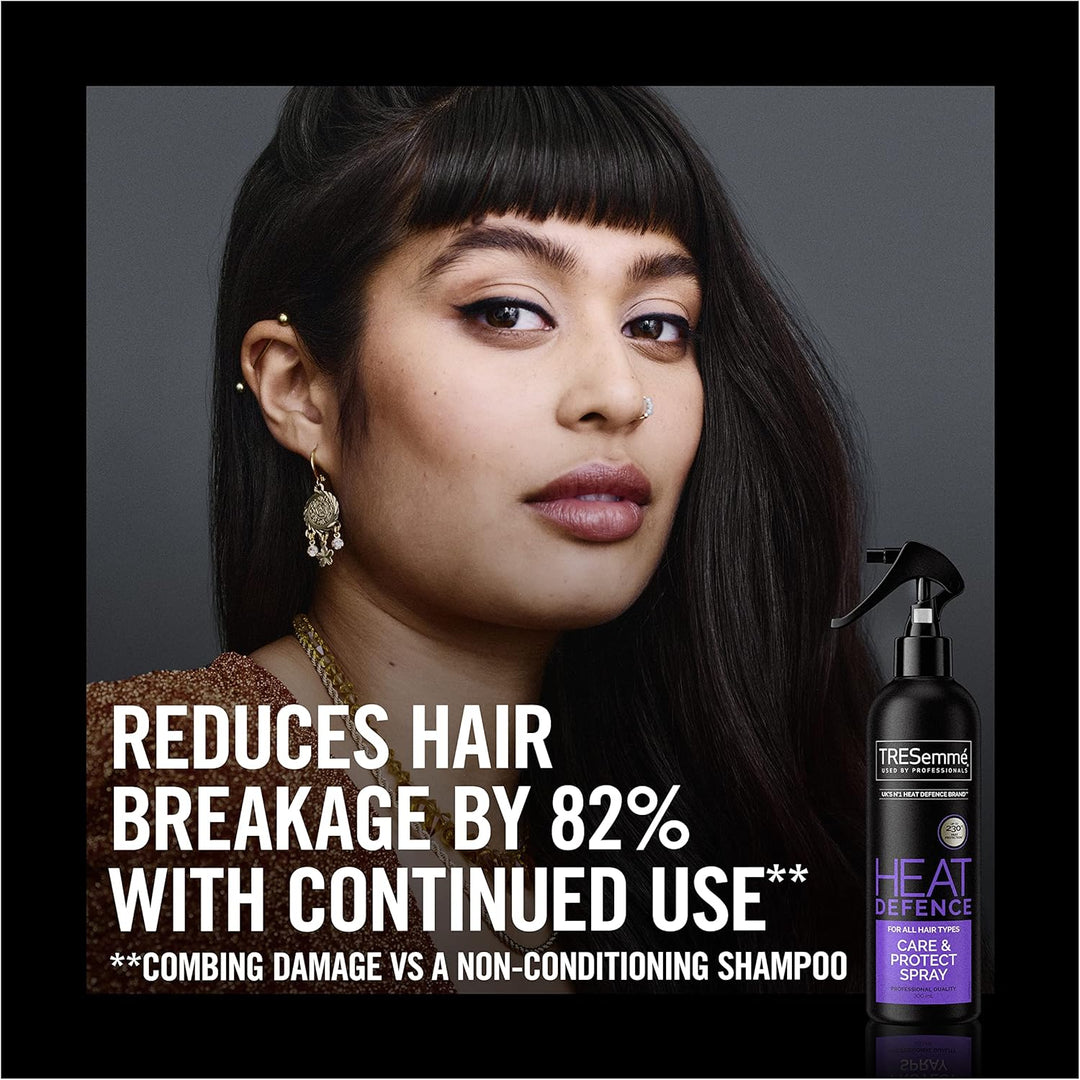 TRESemmé Care & Protect Heat Defence Spray UKÕs no. 1 heat defence brand** heat protection up to 230¡C* 300 ml