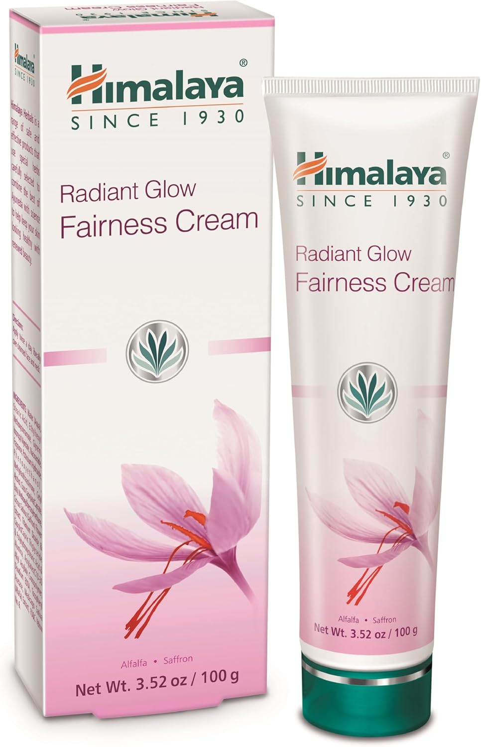 Natural Glow Saffron Cream Reduces Blemishes & Dark Spots, Makes the Skin Even Tone -100G