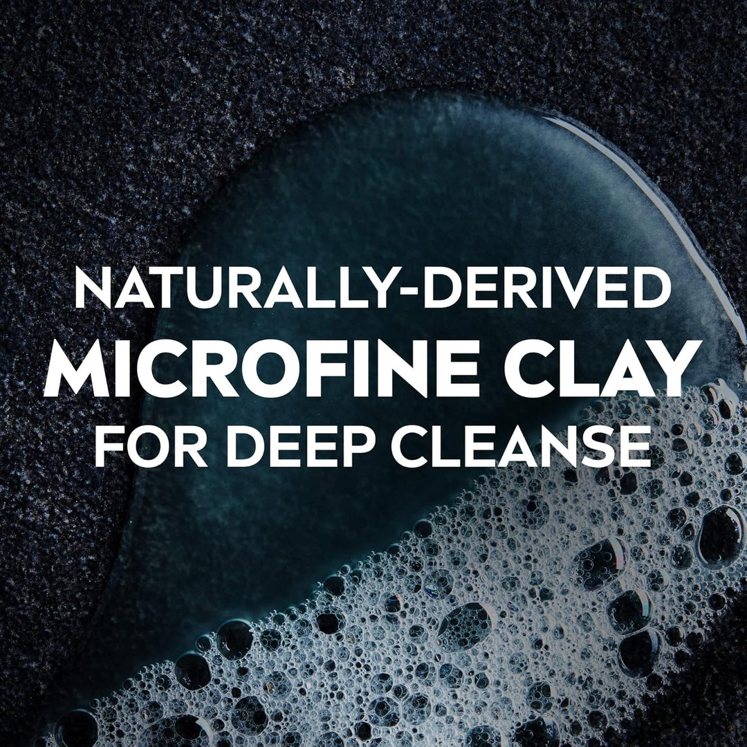 MEN 3in1 Shower Gel Body Wash, Cleansing DEEP Micro-Fine Clay, Woody Scent, 250ml