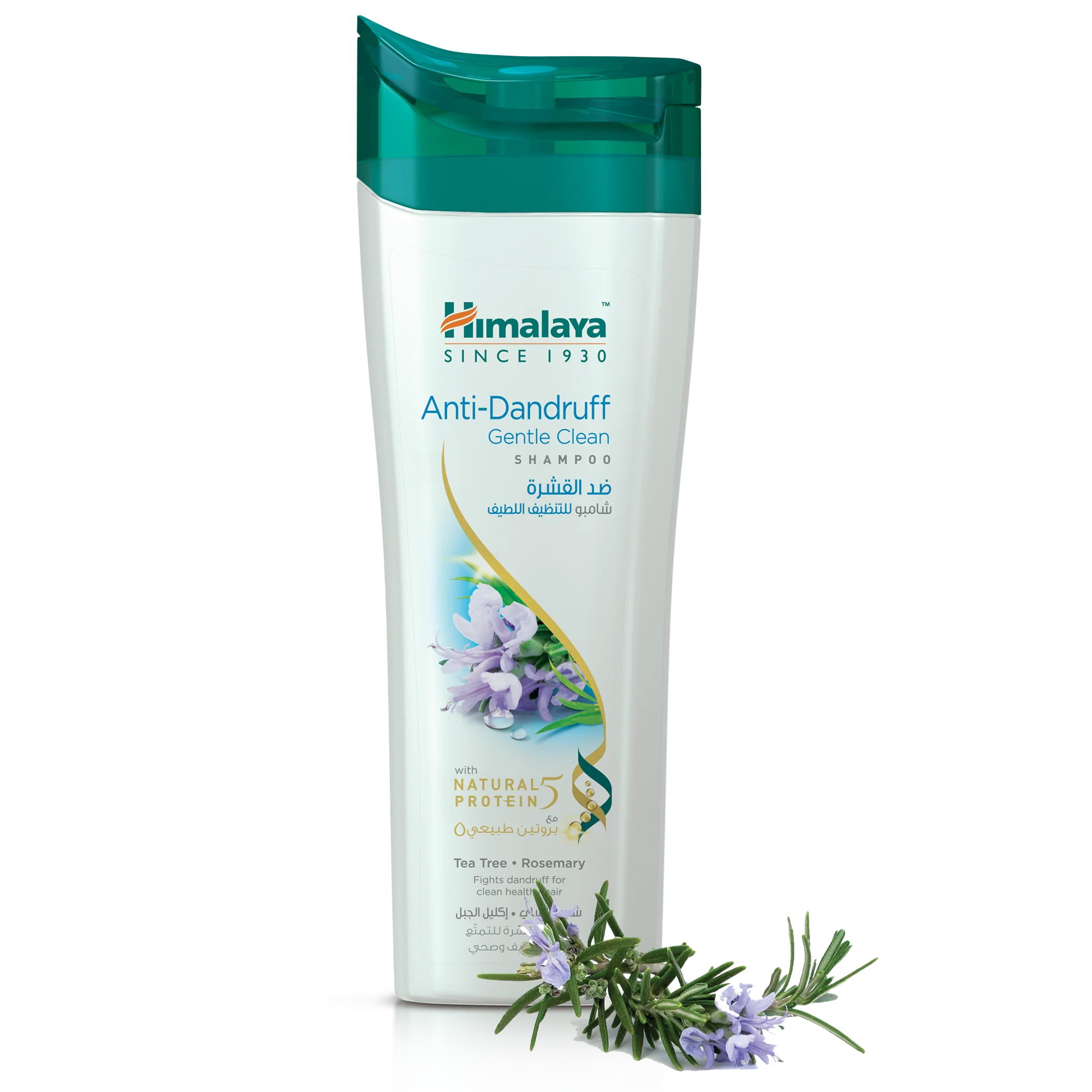 Himalaya Anti-Dandruff Gentle Clean Shampoo with Natural Protein Tea tree + Rosemary 400ml