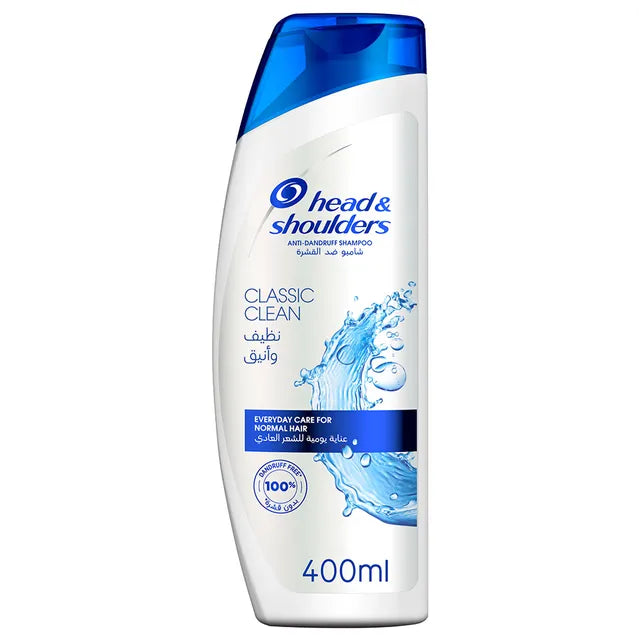 Head & Shoulders Classic Clean Anti-Dandruff Shampoo, 400ml