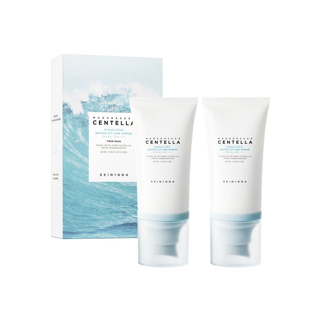 Madagascar Centella Hyalu-cica Water-fit Sun Serum (50ml X 2) Twin Pack